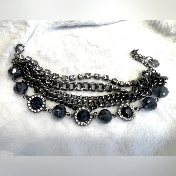 Vera Wang multi stand necklace & bracelet set - Picture 4 of 7
